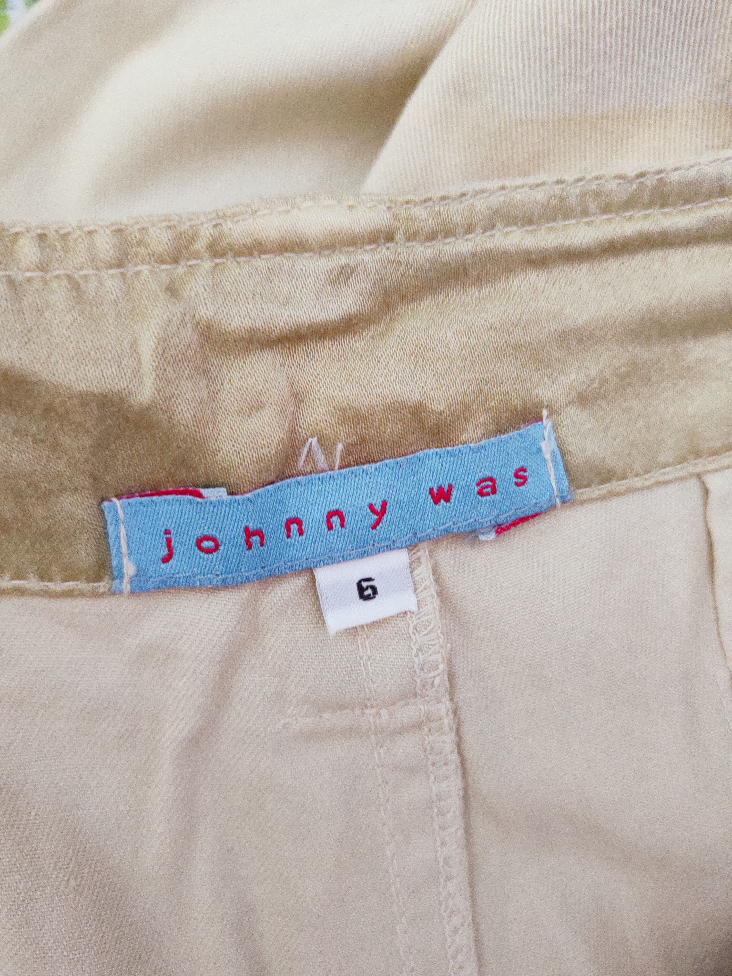 Japanese Brand D Johny Was Green Multipocket Tactical Cargo Pants #W525 Size US 32 / EU 48 - 13 Thumbnail