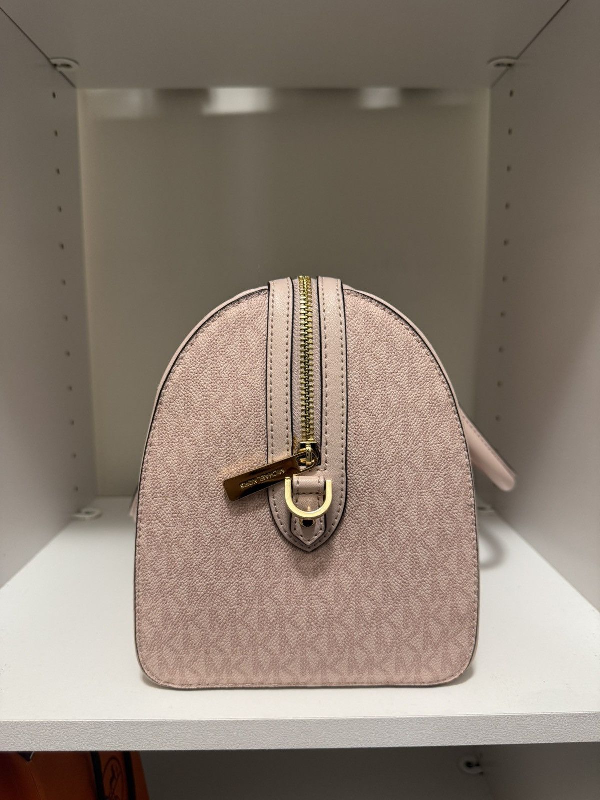 Michael Kors Michael Kors Blush Pink MK Logo Satchel – BRAND New Size ONE SIZE - 4 Thumbnail