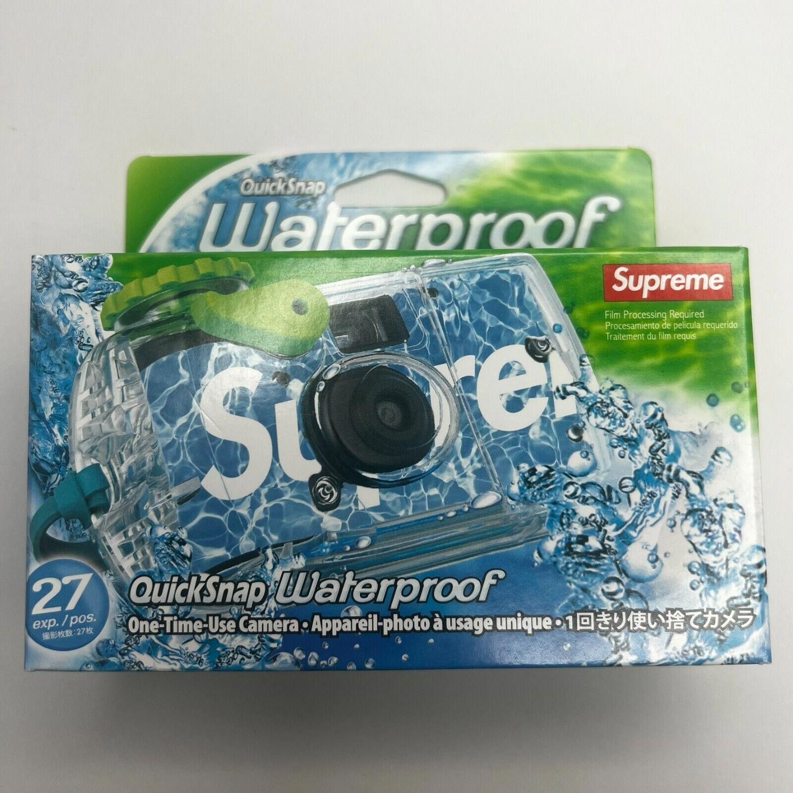Fujifilm × Supreme Supreme Fujifilm Disposable Waterproof One Time Use Camera Size ONE SIZE - 1 Thumbnail