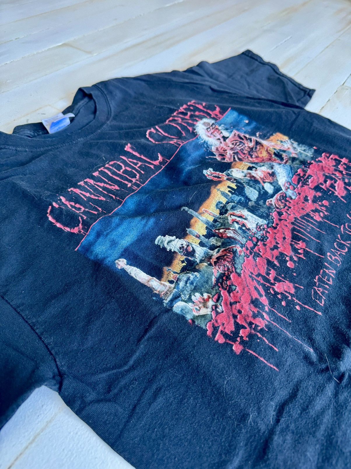 Band Tees Cannibal Corpse T Shirt Vintage Black Size US L / EU 52-54 / 3 - 4 Thumbnail