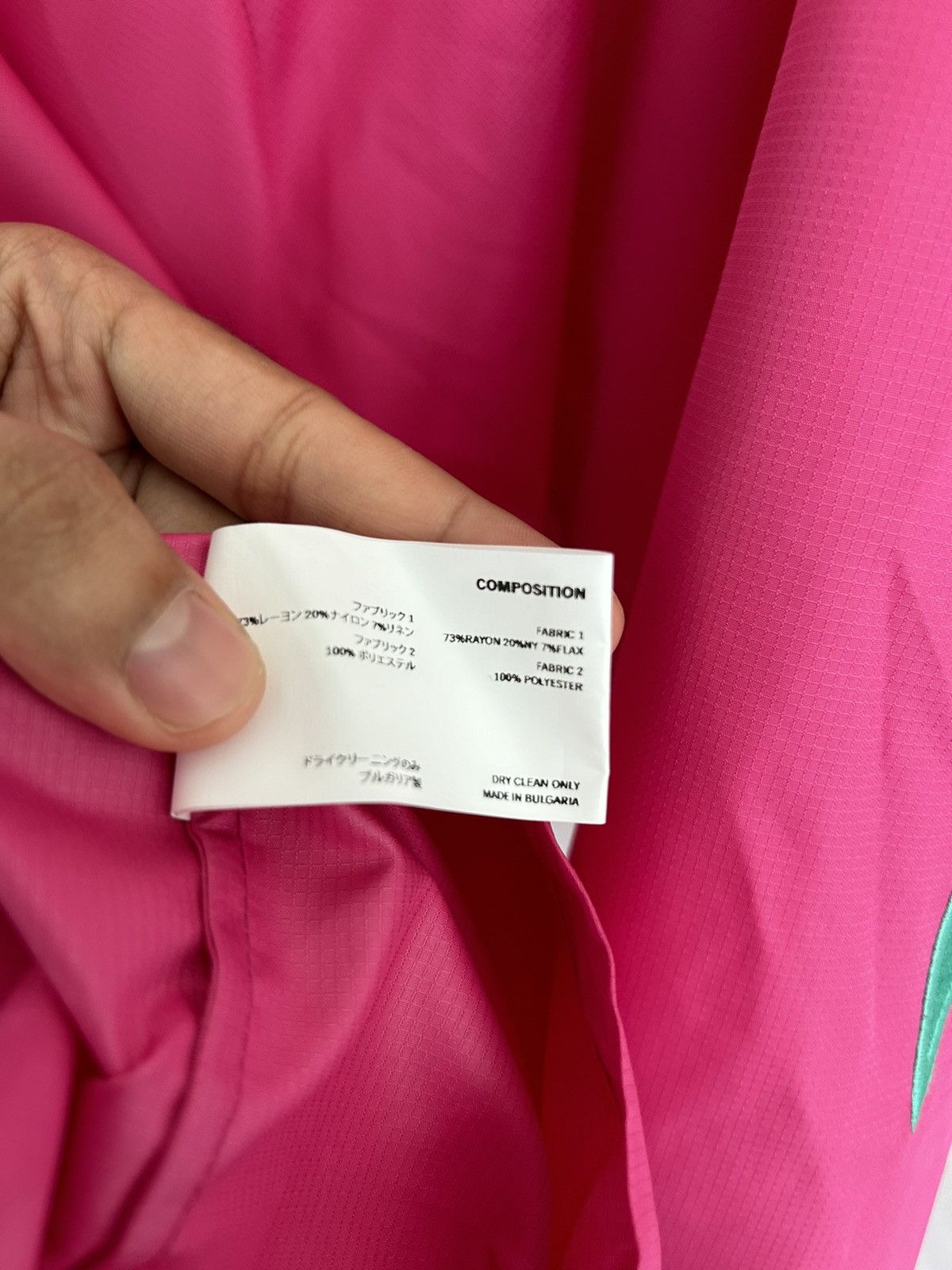 Kiko Kostadinov Ss21 Arcadia shirt Pink Size US M / EU 48-50 / 2 - 12 Thumbnail