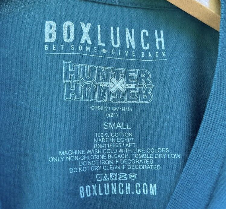 Anime × Japanese Brand Hunter x Hunter Anima Manga Tee Size US S / EU 44-46 / 1 - 3 Thumbnail