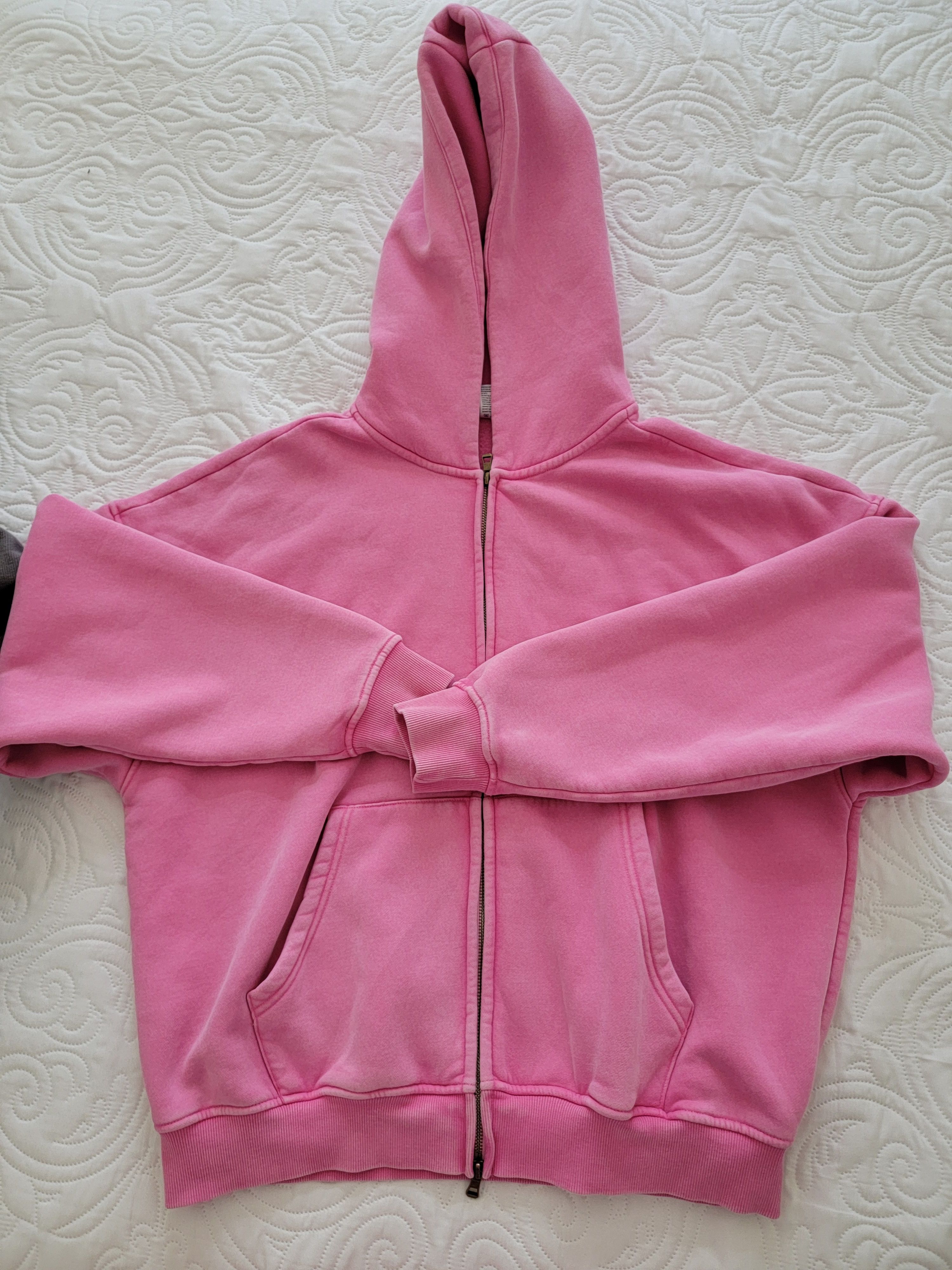 Other Pink acid wash oversized hoodie Size US S / EU 44-46 / 1 - 1 Thumbnail