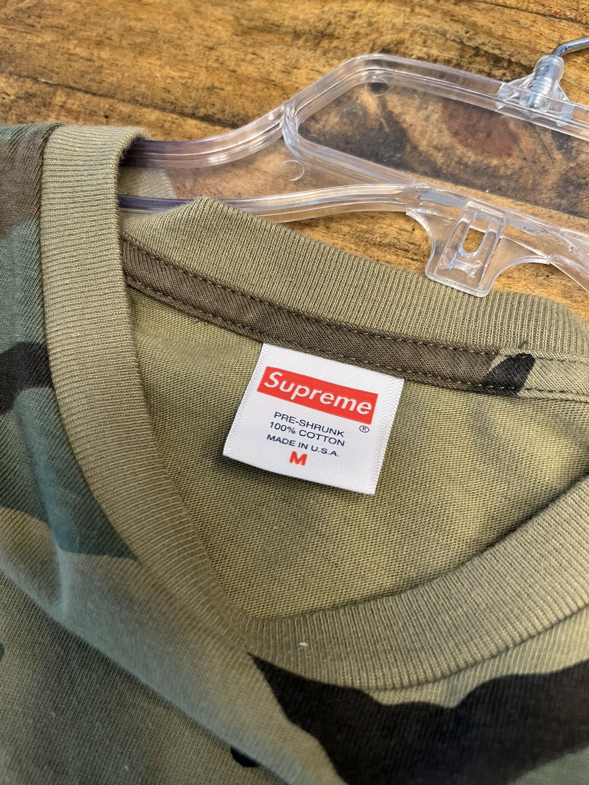 Supreme Supreme Camo American Cheese Shirt Size US M / EU 48-50 / 2 - 2 Thumbnail