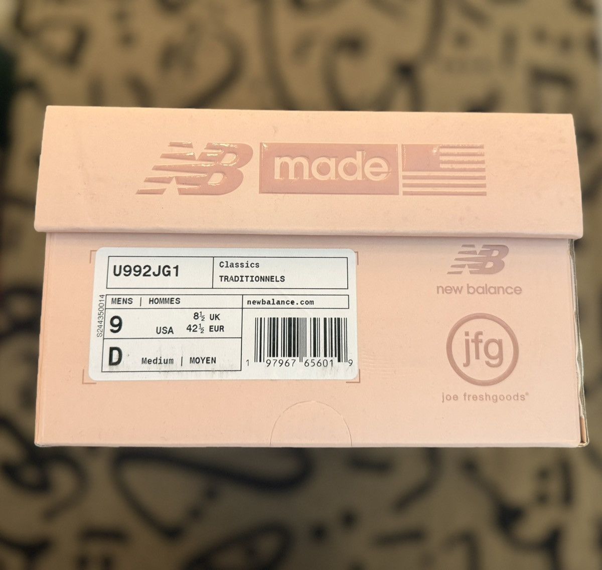Joe Freshgoods × New Balance Joe Freshgoods 992 MiUSA “AGED WELL” JFG Size US 9 / EU 42 - 10 Thumbnail