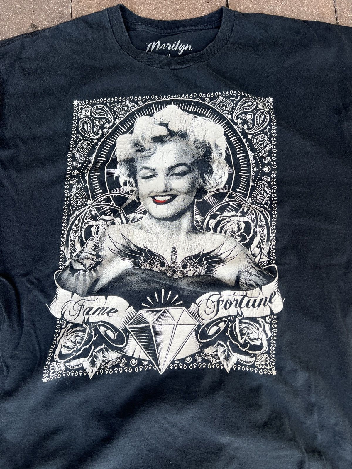 Other Vintage Y2K Marilyn Monroe Graphic Tee XL Size US XL / EU 56 / 4 - 2 Thumbnail