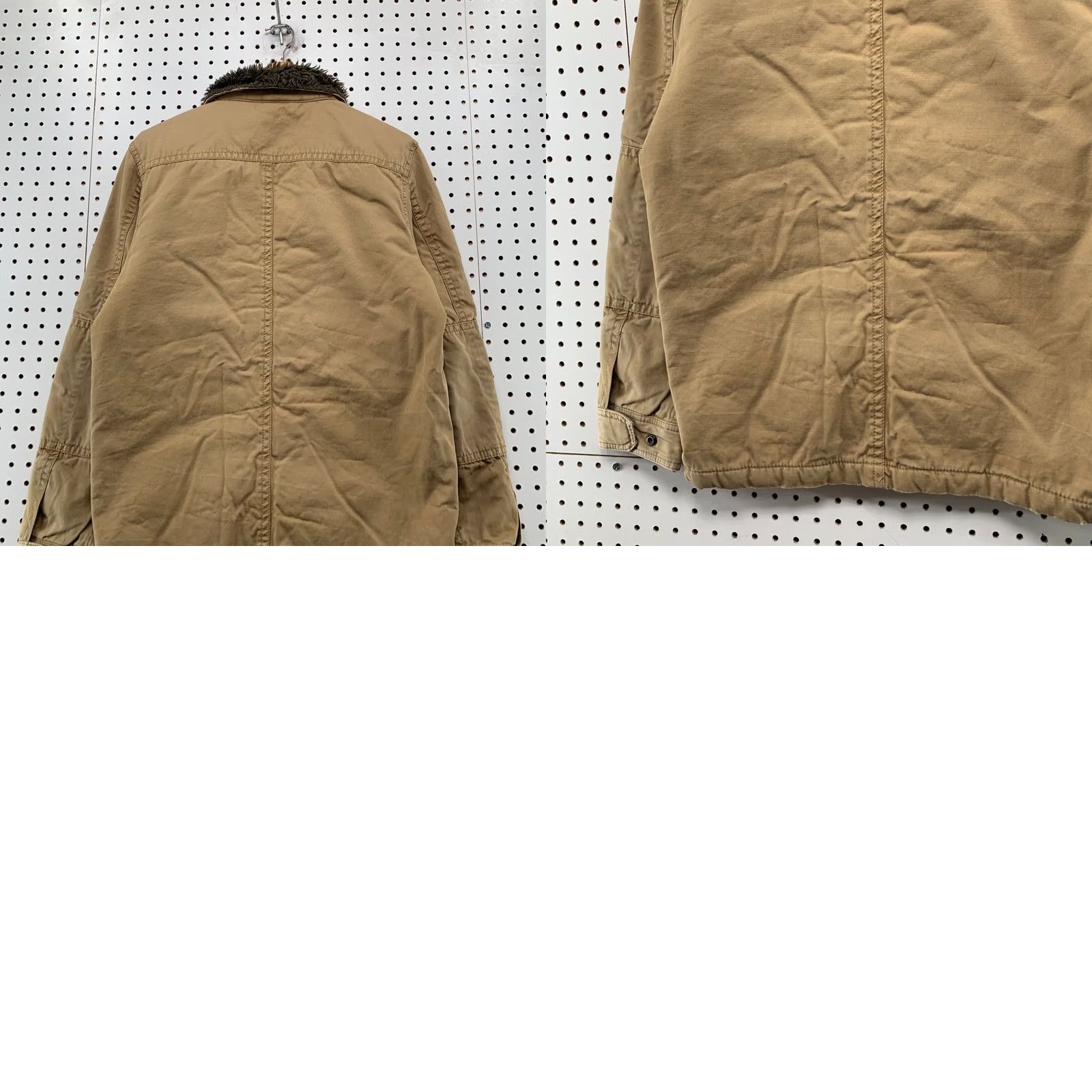 American Eagle Outfitters American Eagle Military Field Jacket Mens S Brown Sherpa Collar Khaki Army Jacket Mens S Brown Size US S / EU 44-46 / 1 - 10 Thumbnail