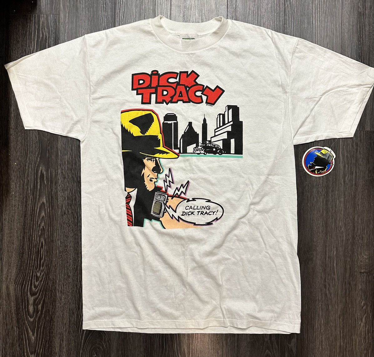Disney Dick Tracy Village Mews 90s Shirt Size US XL / EU 56 / 4 - 1 Thumbnail