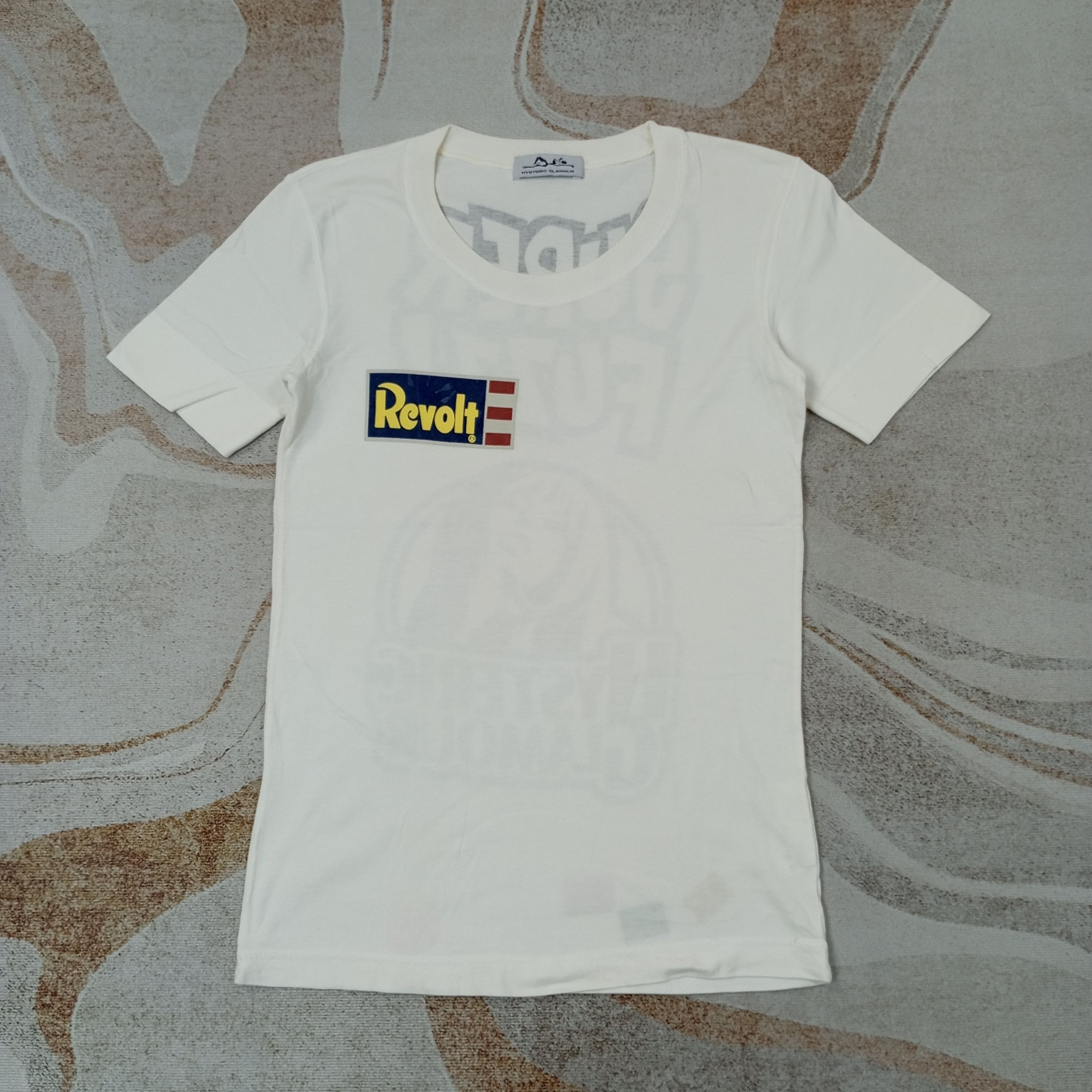 Hysteric Glamour Hysteric Glamour Japanese Brand Custom Tshirt c239n37 Size US XS / EU 42 / 0 - 3 Thumbnail
