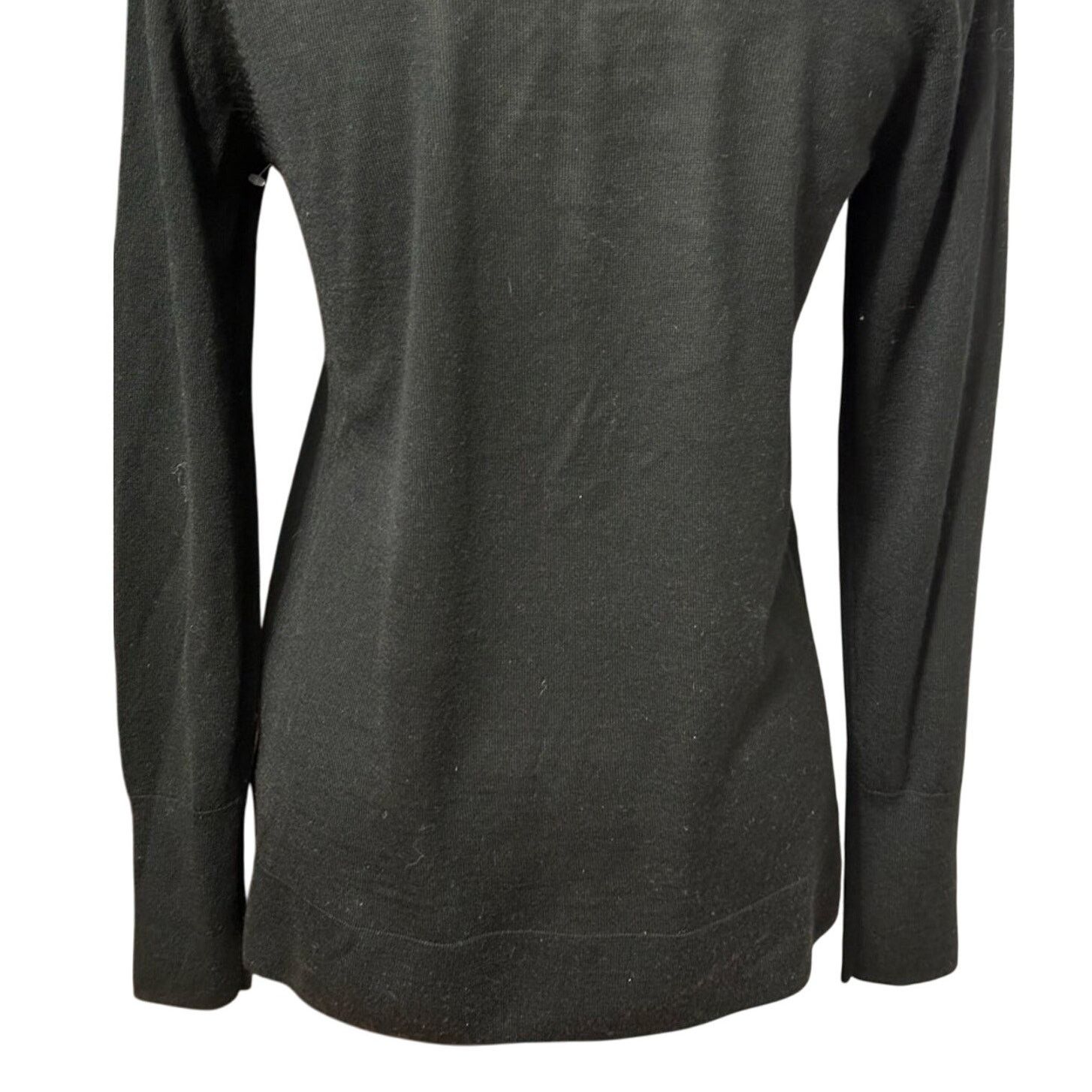 Other Halogen Sweater Long Sleeve V Neck Lightweight Black W XS Size XS / US 0-2 / IT 36-38 - 6 Thumbnail