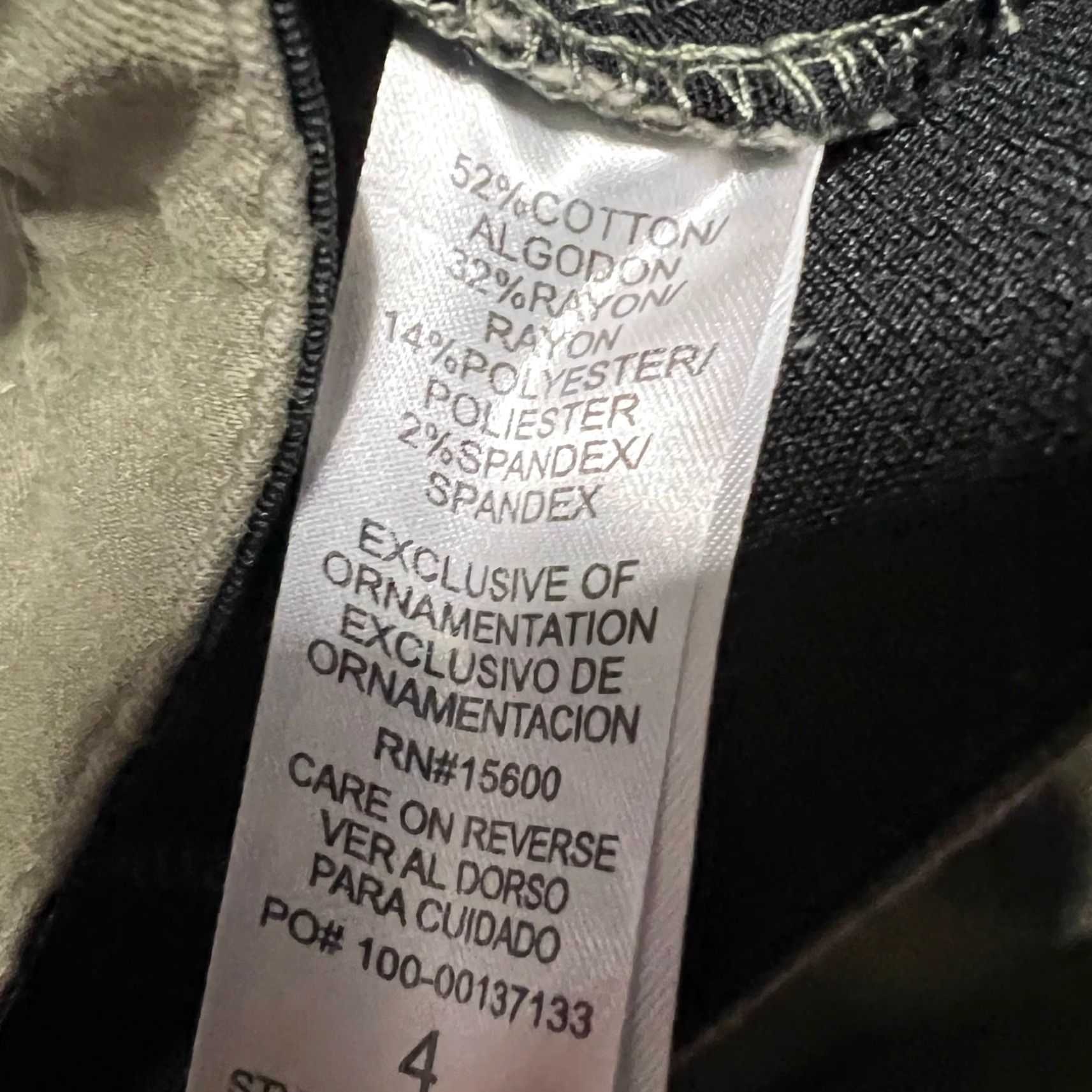 Vintage Democracy Pants Womens 4 Ankle Skimmer Green Mid Rise 29x26.5 Size 27" / US 4 / IT 40 - 7 Thumbnail