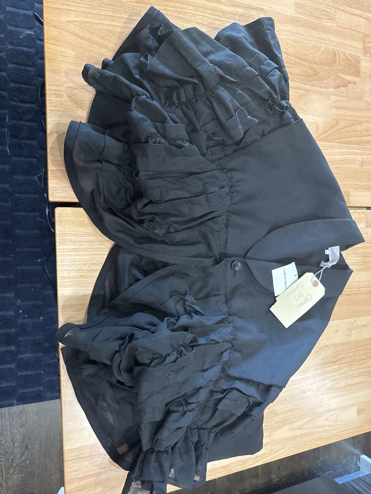 CDG by Comme des Garcons × Comme des Garcons × Designer Comme des Garçons TAO ruffle detail jacket Size Small Size S / US 4 / IT 40 - 4 Thumbnail