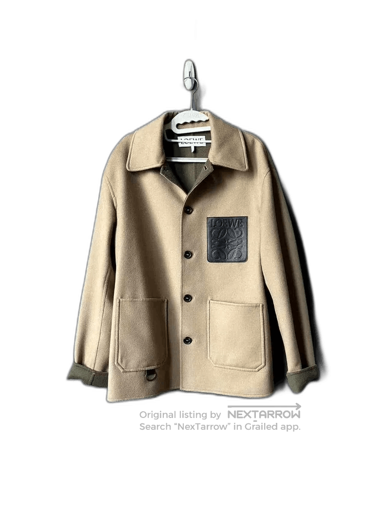 Loewe Loewe leather label wool jacket. Size US S / EU 44-46 / 1 - 1 Thumbnail