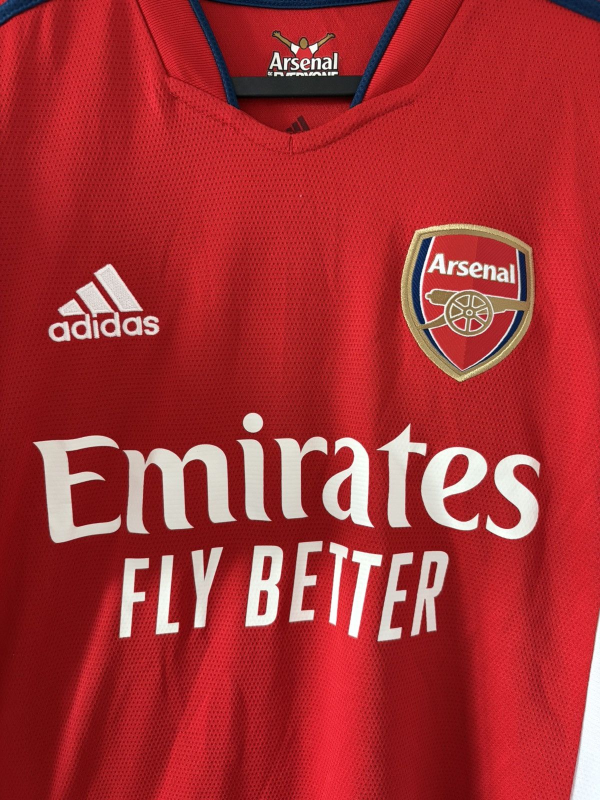 Arsenal adidas 2021/2022 domowa Nketiah — zdjęcie 5