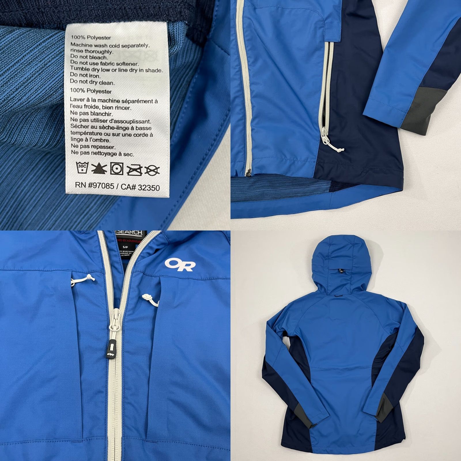 Outdoor Research Outdoor Research Jacket Womens S Blue Soft Shell Wind Hiking Skiing Size S / US 4 / IT 40 - 8 Thumbnail