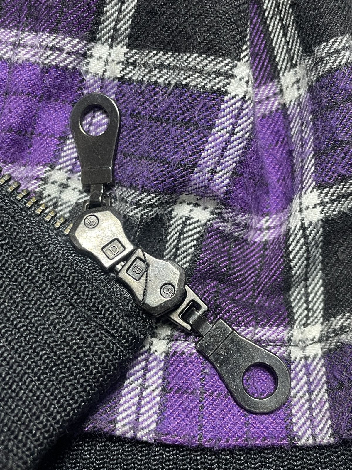 14th Addiction 2000’s In The Attic - Asymmetrical Zip Bikers Style Jacket Size US M / EU 48-50 / 2 - 11 Thumbnail