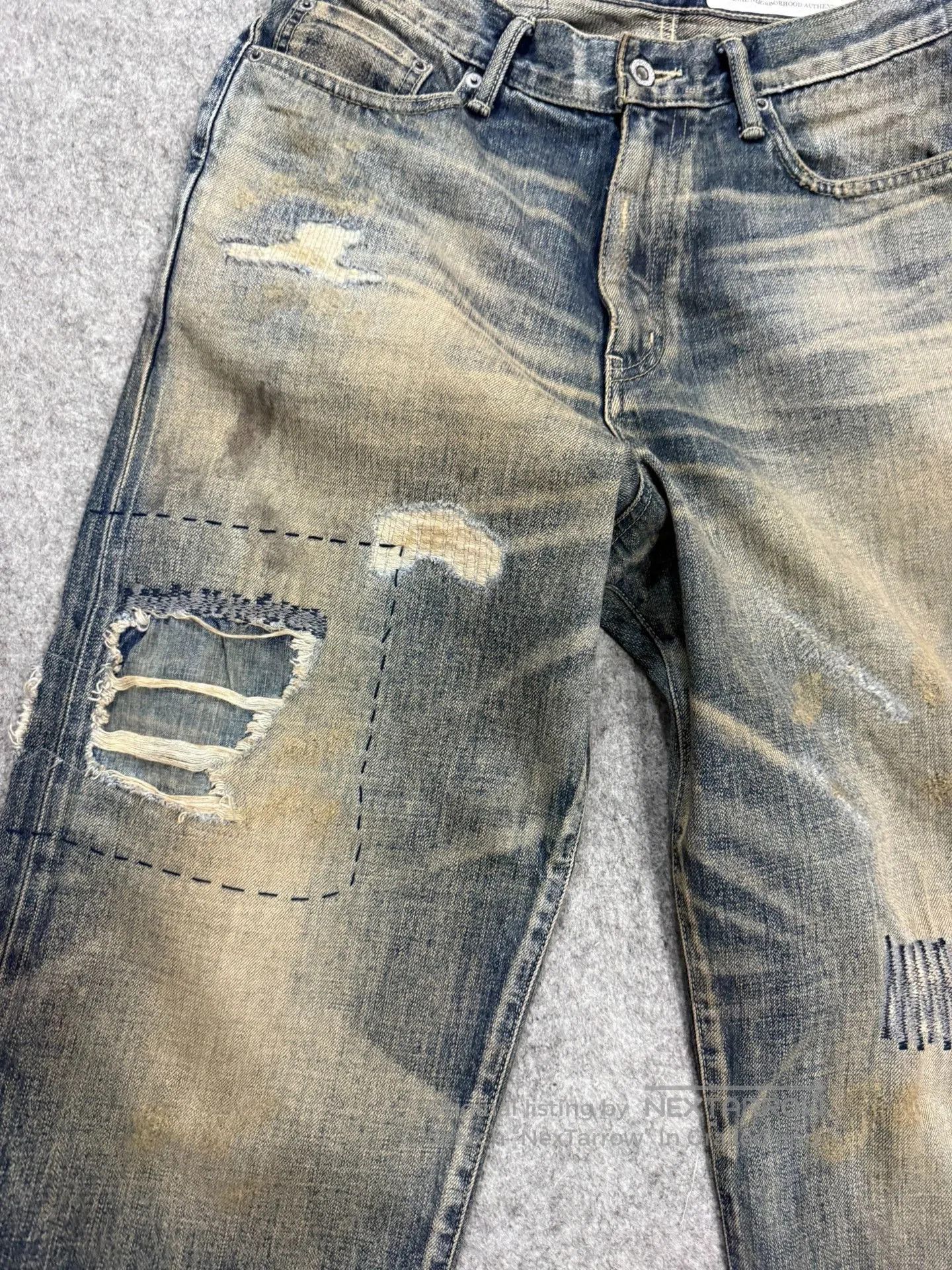 Neighborhood Neighborhood SAVAGEDENIM DP WIDE Pants. Size US 32 / EU 48 - 3 Thumbnail