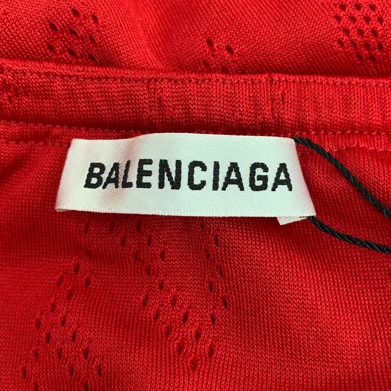 Balenciaga Balenciaga Red cut-out casual skirt Size 24" / US 00 / IT 34 - 5 Thumbnail