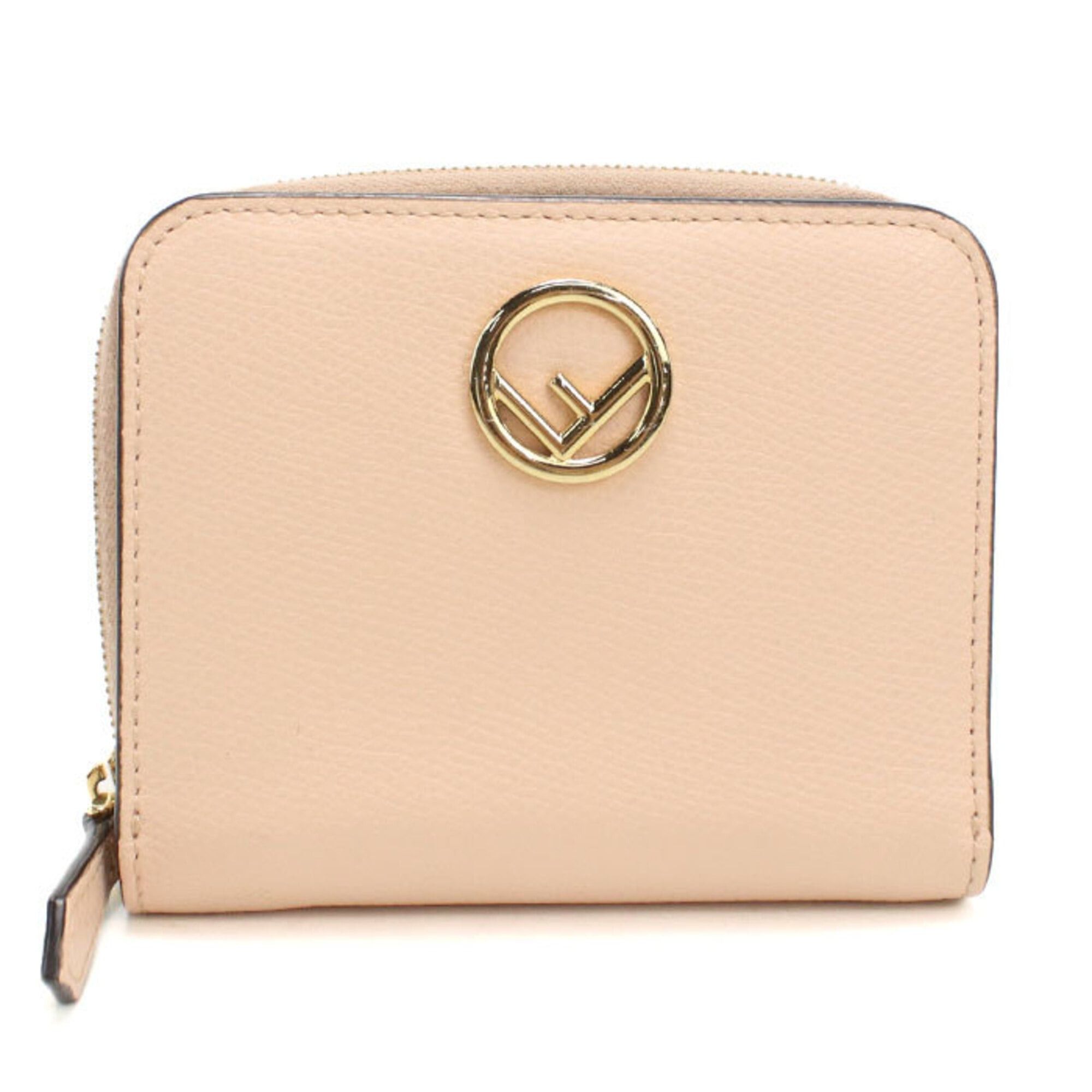 Fendi FENDI Bi-fold Wallet 8M0407 F is Fendi Women's Pink Size ONE SIZE - 1 Thumbnail