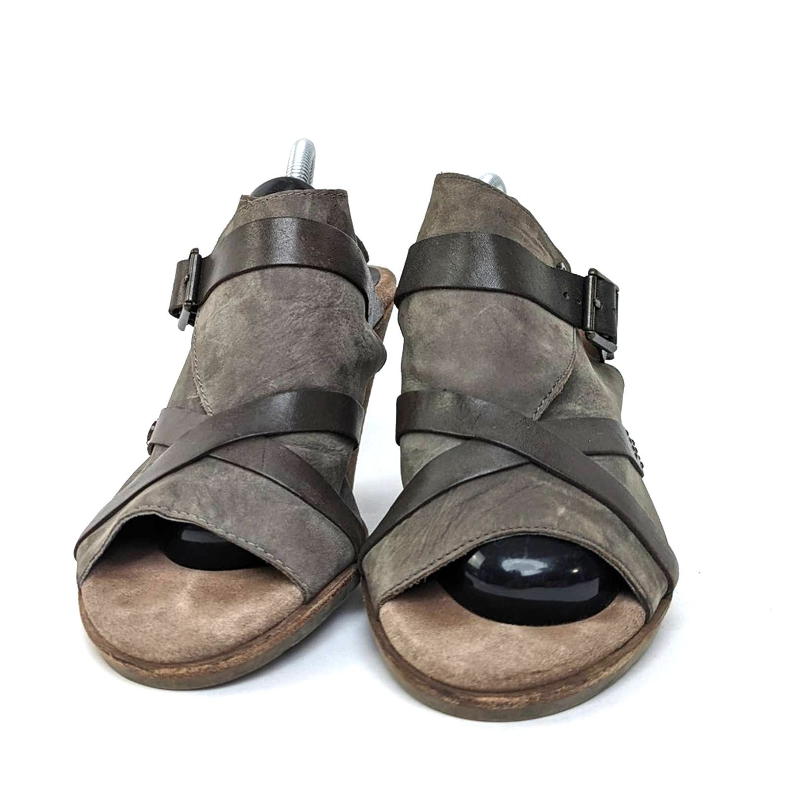 Designer OTBT Delhi Slingback Leather Pump Sandals- 8 Size US 8 / IT 38 - 5 Thumbnail