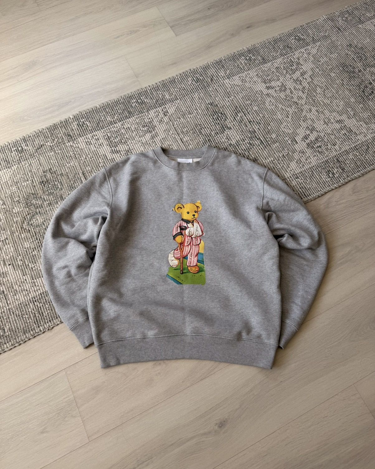 Soulland Soulland Polo Bear Style Logo Heavy Sweatshirt Crewneck Size US XL / EU 56 / 4 - 2 Thumbnail