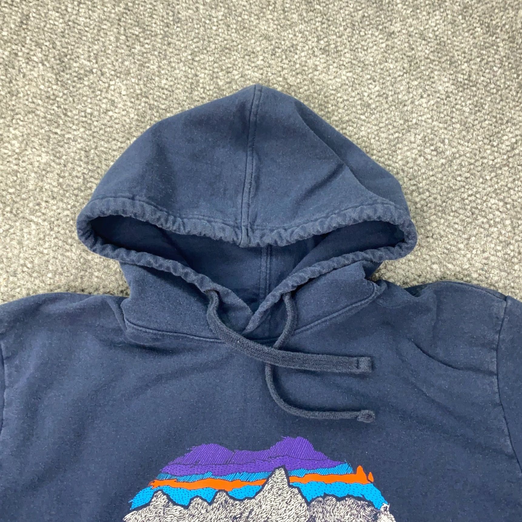 Patagonia Patagonia Uprisal Hoody Mens Medium Blue Bear California Republic Sweatshirt Size US M / EU 48-50 / 2 - 3 Thumbnail
