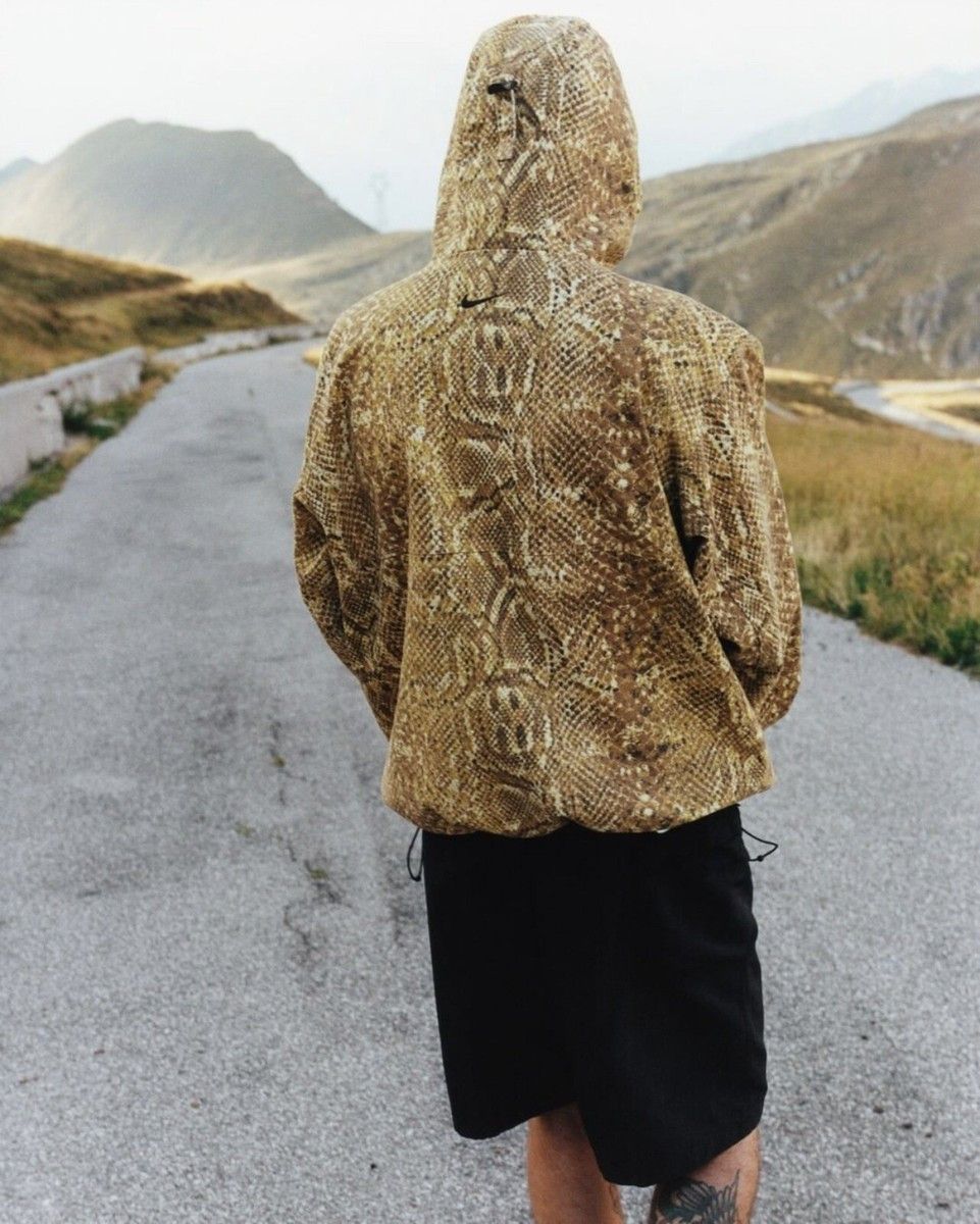 Supreme Nike ACG Denim Pullover Gold Snakeskin Size Large