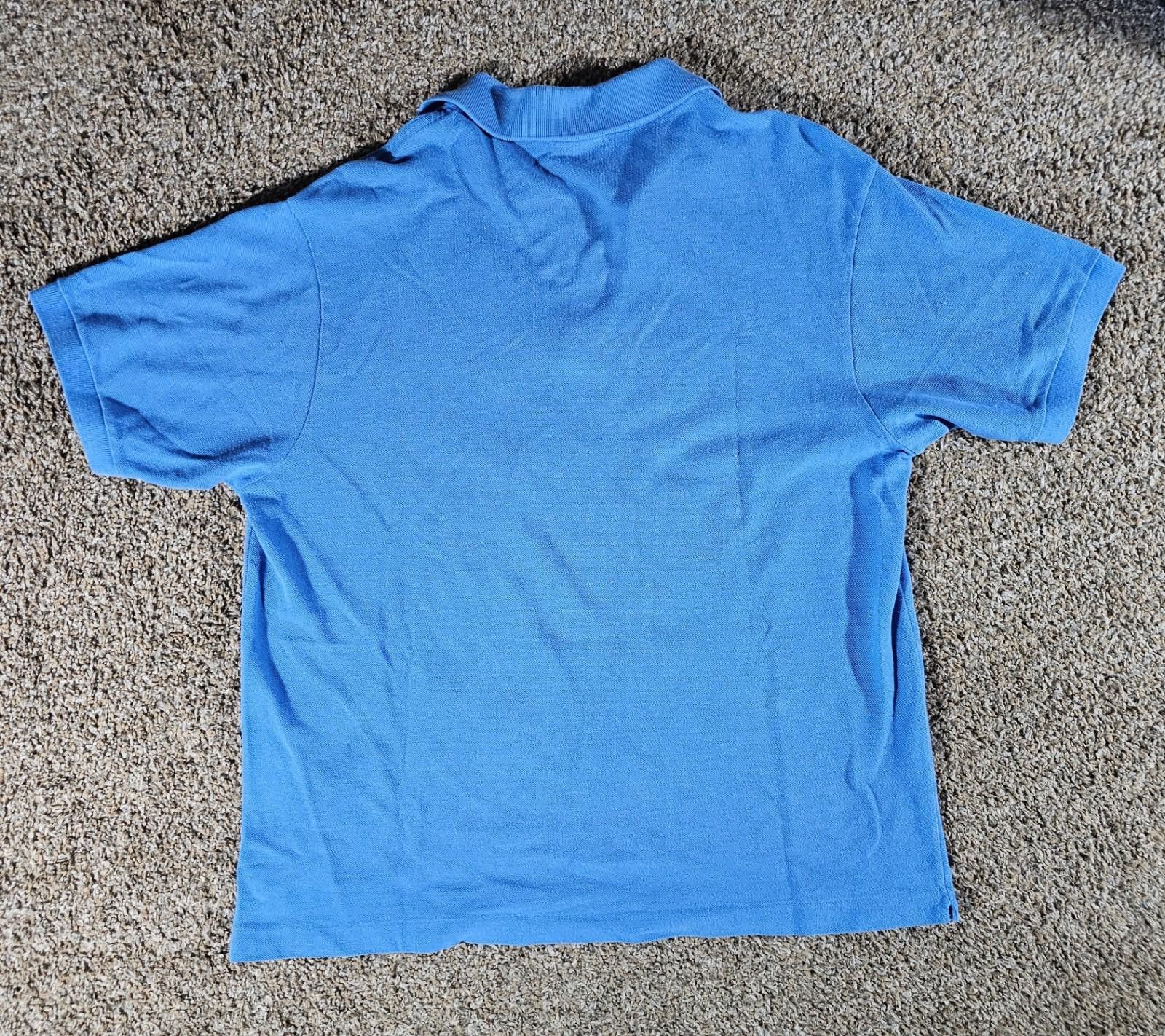Lacoste Lacoste Sz 6 Blue Polo Made In FRANCE Logo Size US M / EU 48-50 / 2 - 5 Thumbnail