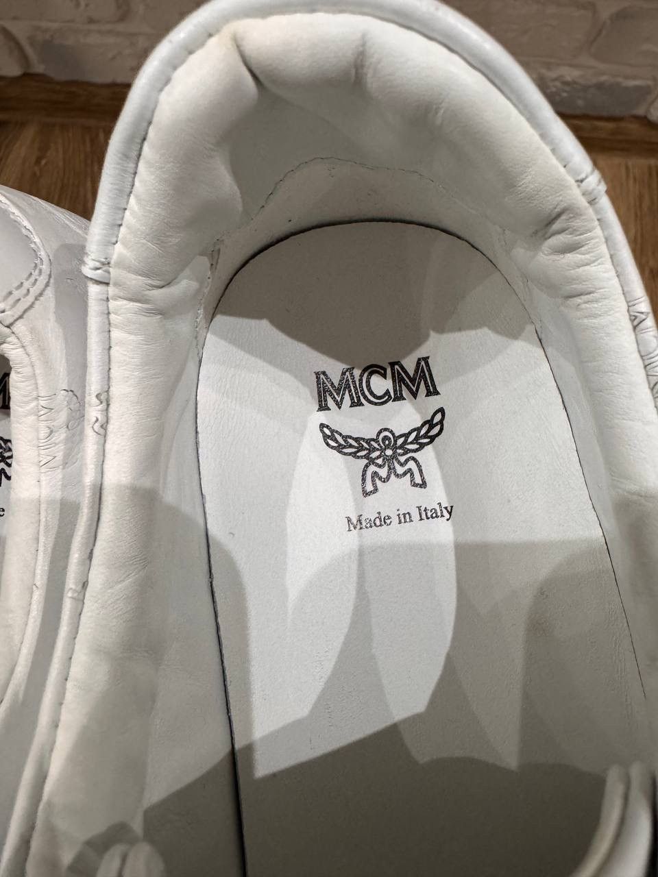 MCM MCM Men's Leather Sneakers Size 41 US 8 Size US 8 / EU 41 - 19 Thumbnail