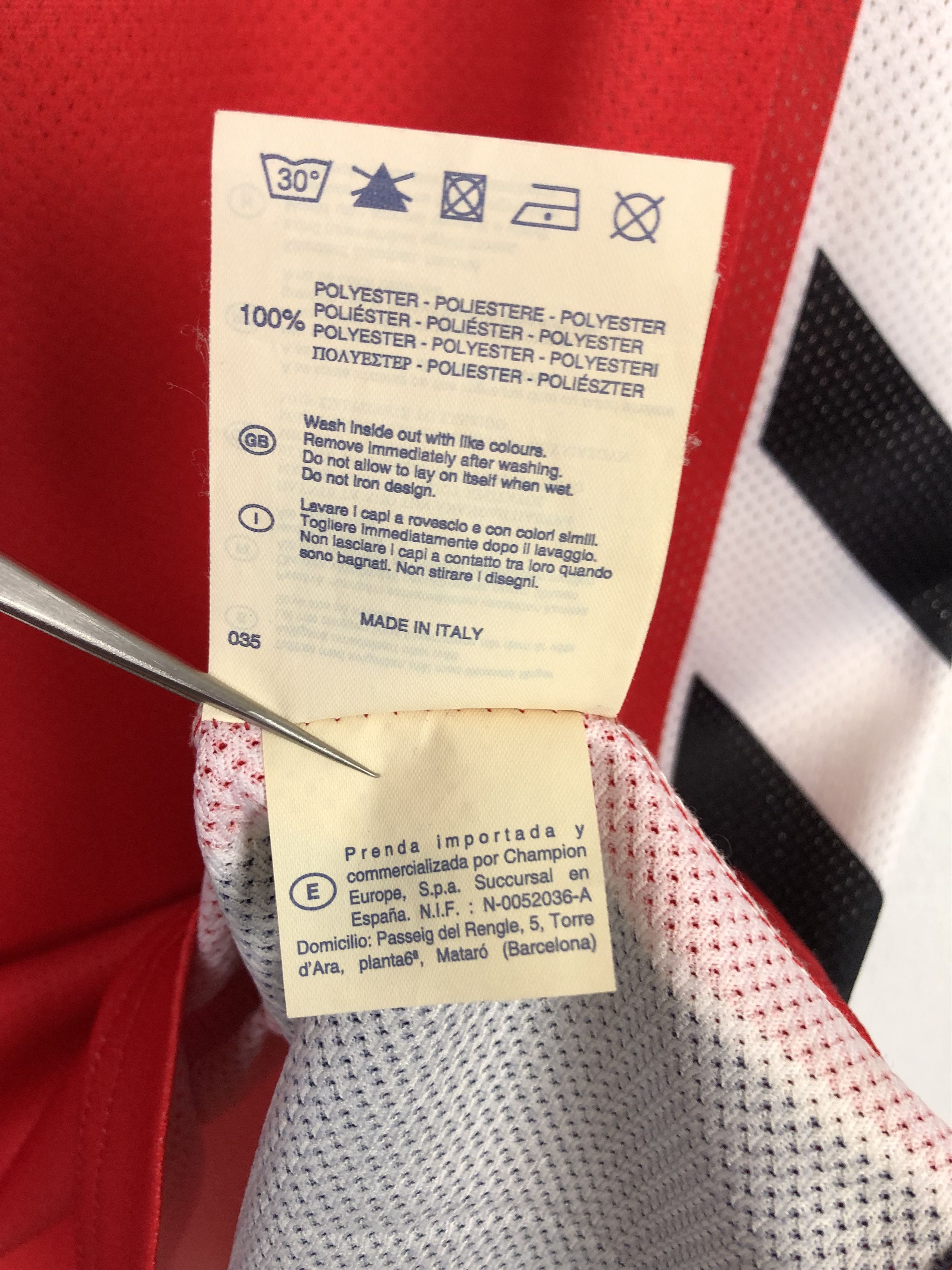 Champion Vintage Toronto Raptors Andrea Bargnani Champion Tee Jersey Size US M / EU 48-50 / 2 - 11 Thumbnail