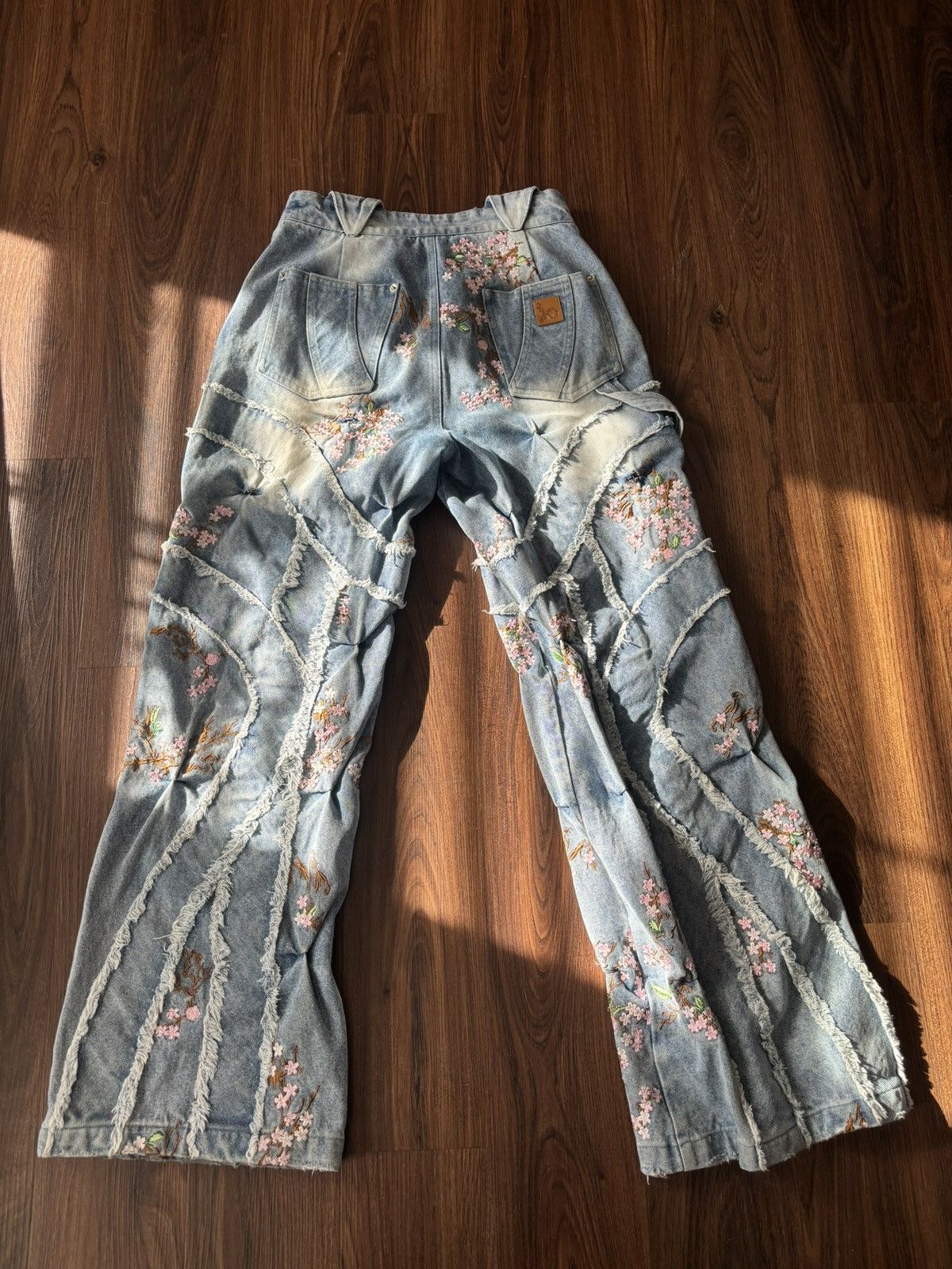 Bad Son Cherry Blossom Jeans Size US 30 / EU 46 - 2 Thumbnail