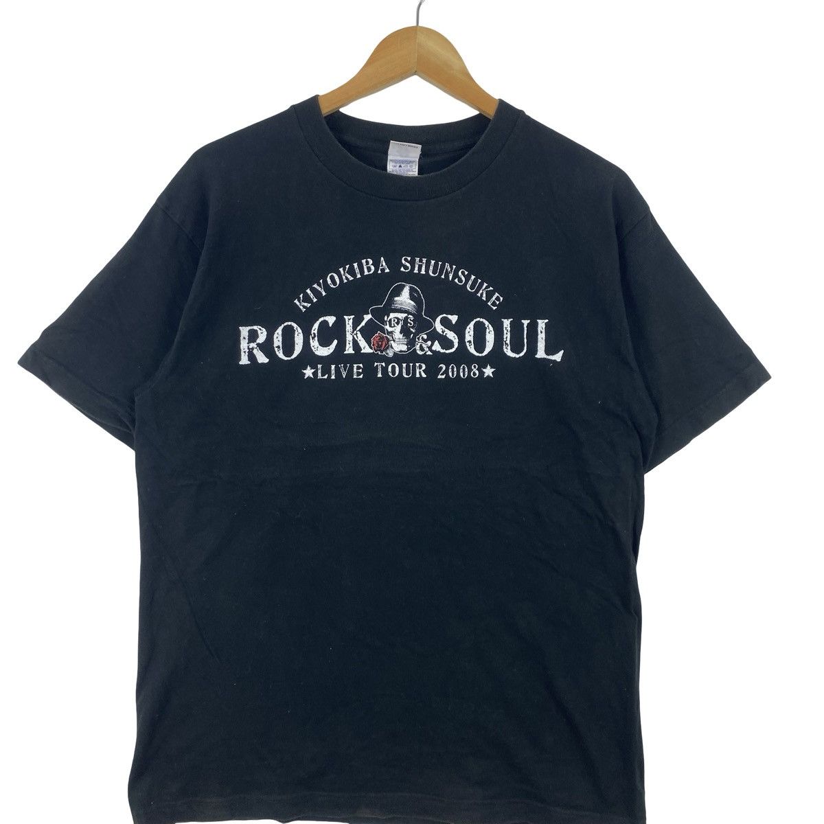 Band Tees Vintage KIYOKIBA SHUNSUKE Rock & Soul Live Tour 2008 Graphic Size US L / EU 52-54 / 3 - 5 Thumbnail
