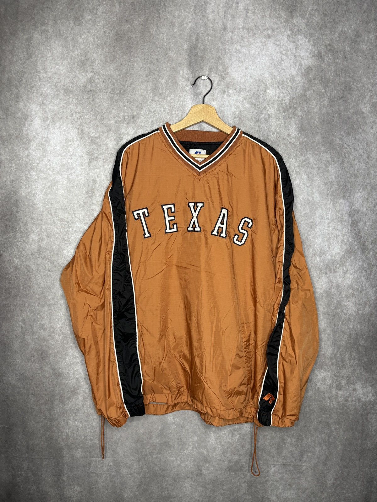 Russell Athletic × Vintage Vintage University Of Texas Russell Athletic Windbreaker Size US XL / EU 56 / 4 - 1 Thumbnail