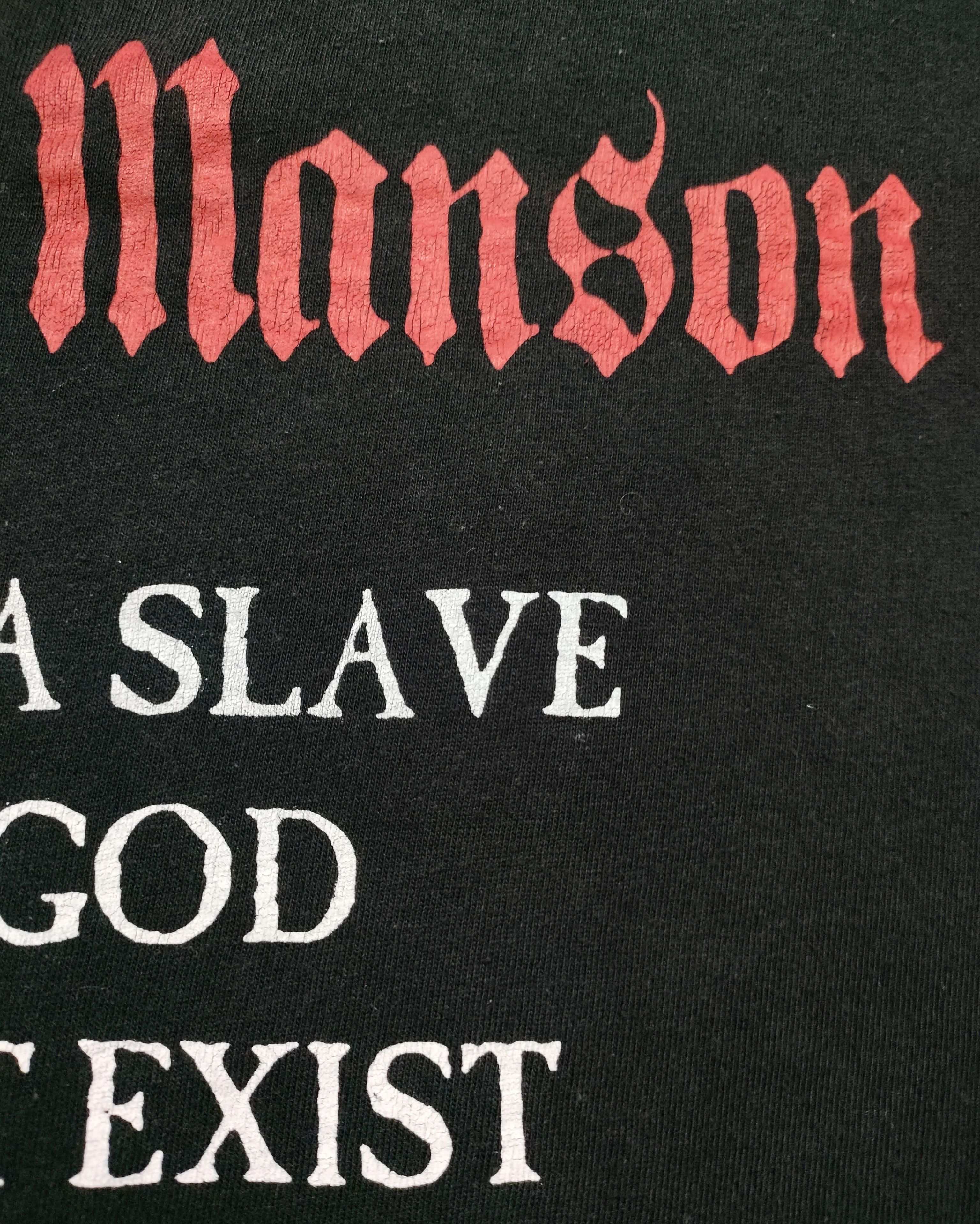 Band Tees Early 00s MARILYN MANSON Vintage Tee Size US XL / EU 56 / 4 - 14 Thumbnail