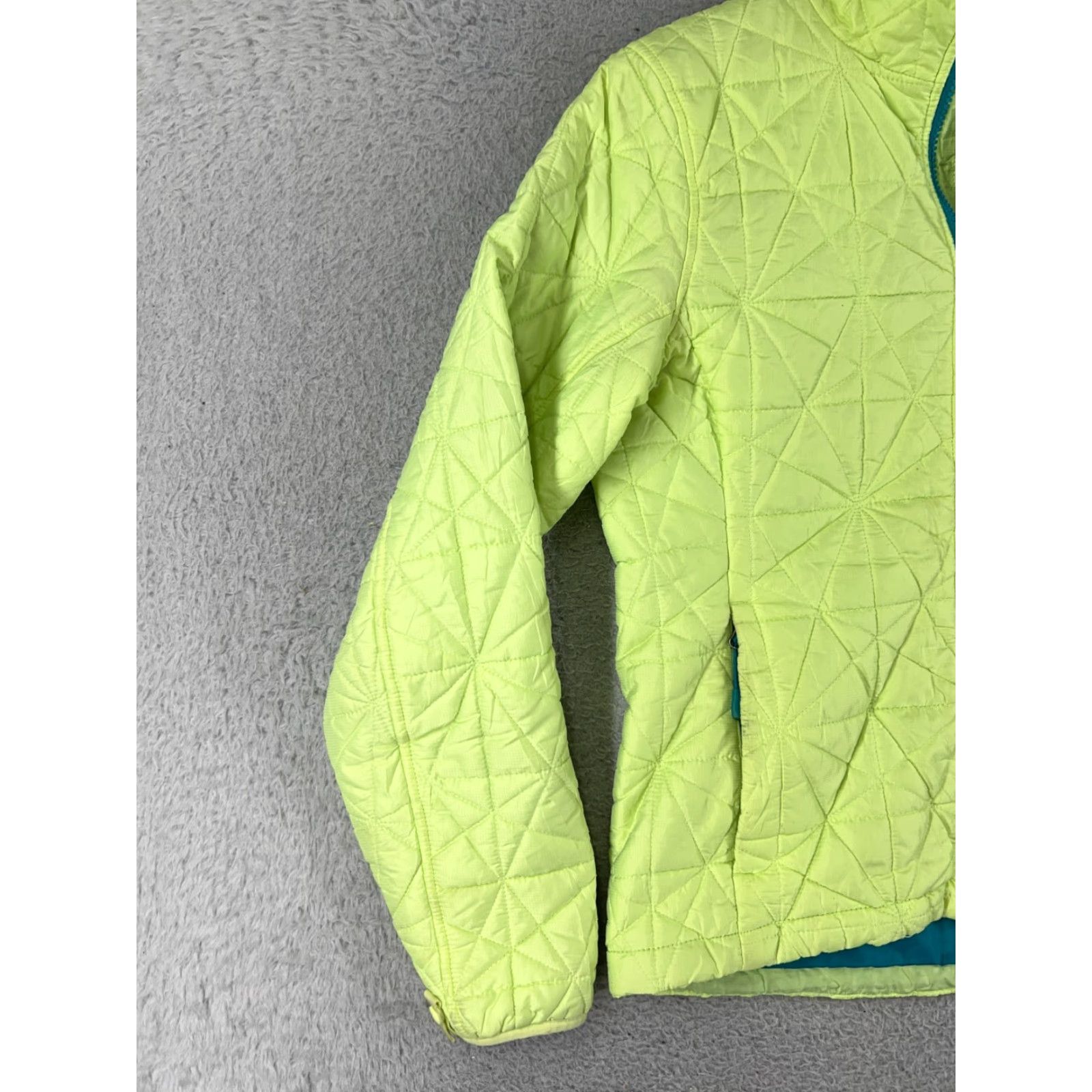 The North Face The North Face Jacket Womens Small Green Quilted Pockets Insulated Warm Cozy Size S / US 4 / IT 40 - 3 Thumbnail