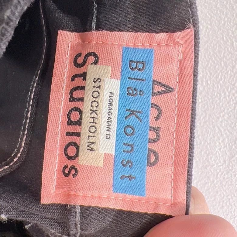 Acne Studios acne studios black jeans 2504-Nextarrow Size US 30 / EU 46 - 3 Thumbnail