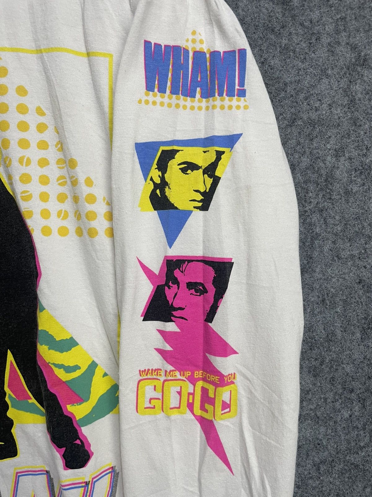 Band Tees Wham Long Sleeve T-Shirt Size US M / EU 48-50 / 2 - 2 Thumbnail