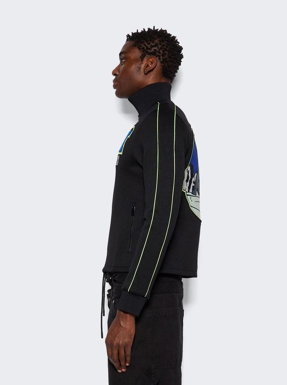 Off-White o1gr1nt0325 Vars Hamer Skinny Track Top in Black Size US L / EU 52-54 / 3 - 3 Thumbnail