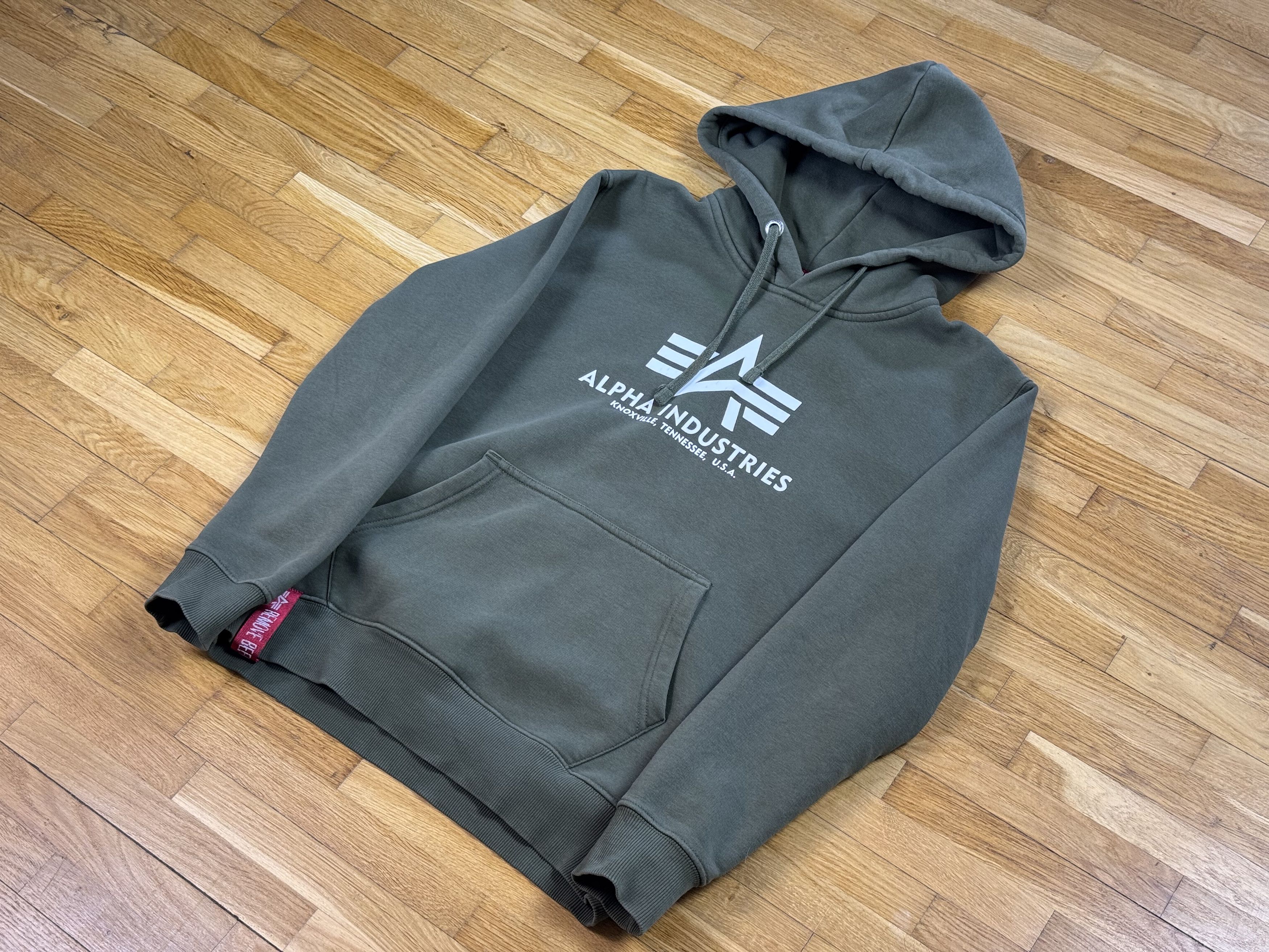 Alpha Industries Dark green/khaki hoodie ALPHA INDUSTRIES Size US M / EU 48-50 / 2 - 1 Thumbnail