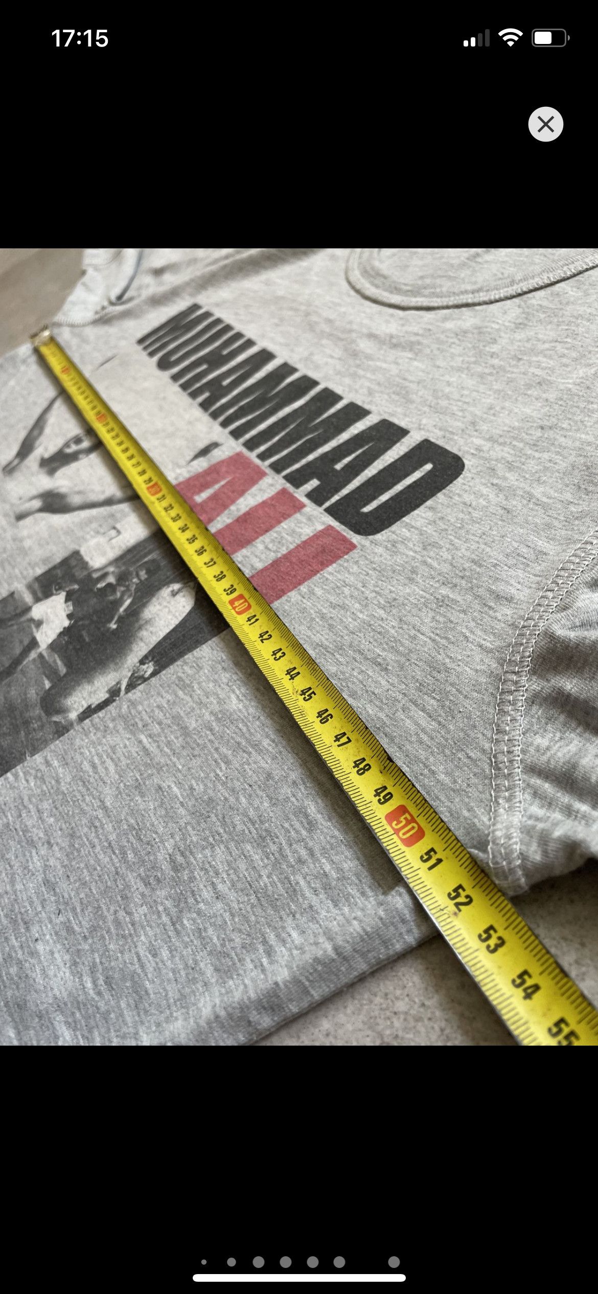 Dolce & Gabbana MUHAMMAD ALI DOLCE GABBANA GREY TEE Size US L / EU 52-54 / 3 - 8 Thumbnail