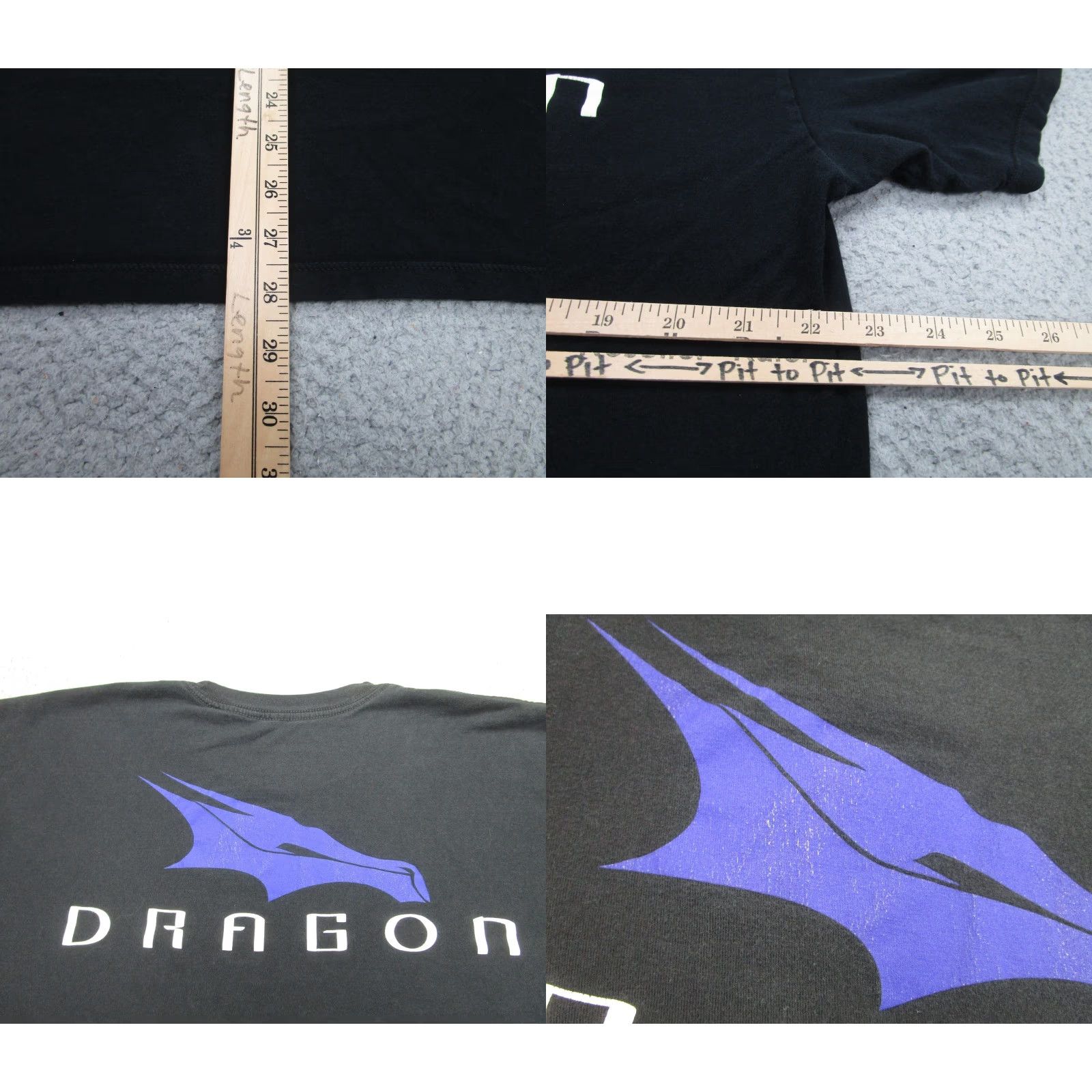 Vintage SpaceX Dragon Shirt Mens XL Black Crewneck Space Capsule Graphic T-Shirt Tee Size US XL / EU 56 / 4 - 8 Thumbnail