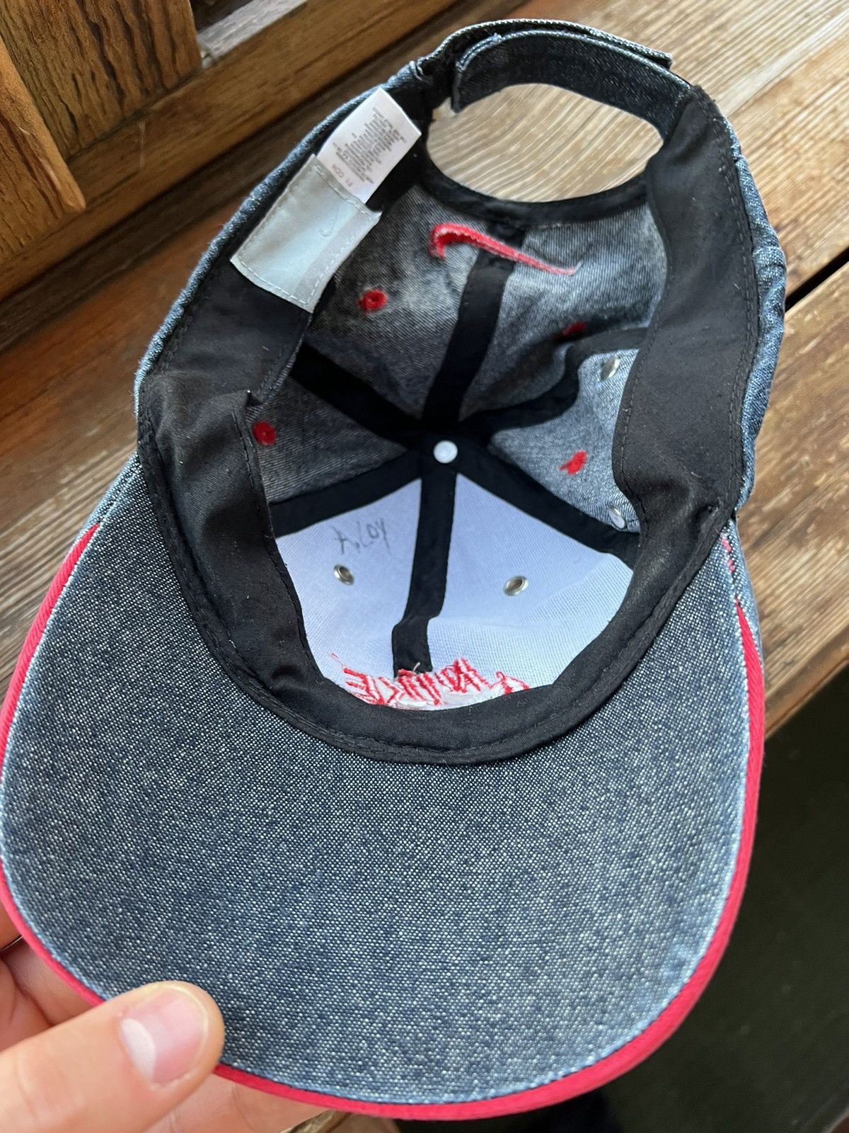 Nike Vintage Hat Nike Y2K Avant Garde Cap Size ONE SIZE - 15 Thumbnail