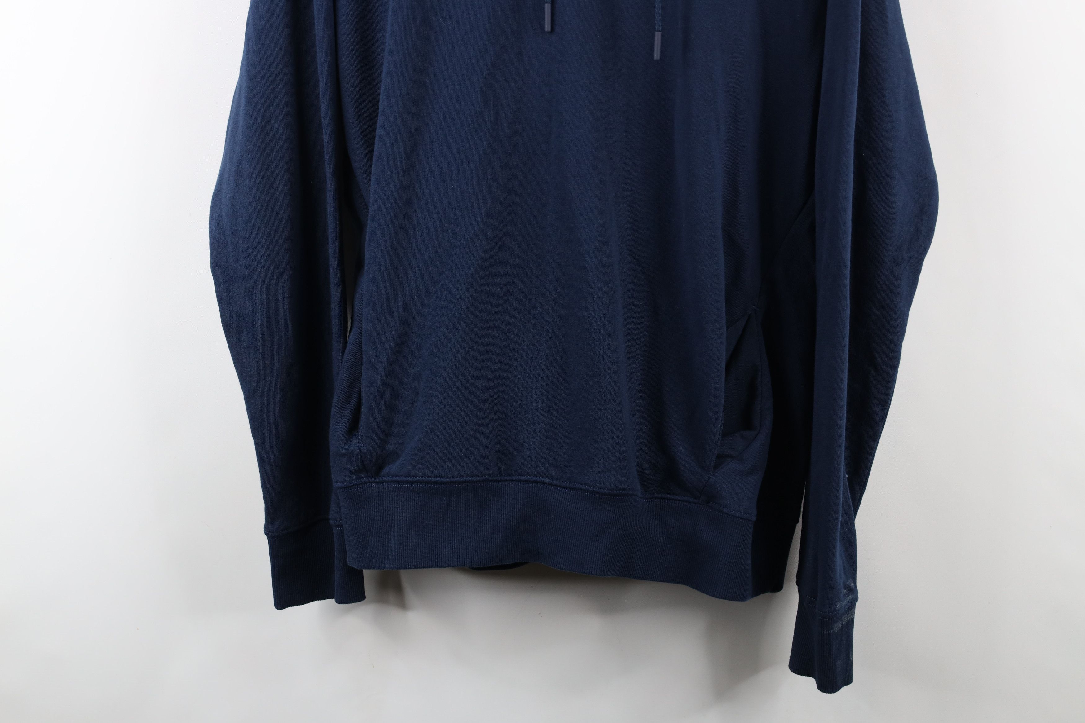 Gymshark × Vintage Gymshark Spell Out Lightweight Gym Hoodie Sweatshirt Blue Size US M / EU 48-50 / 2 - 3 Thumbnail