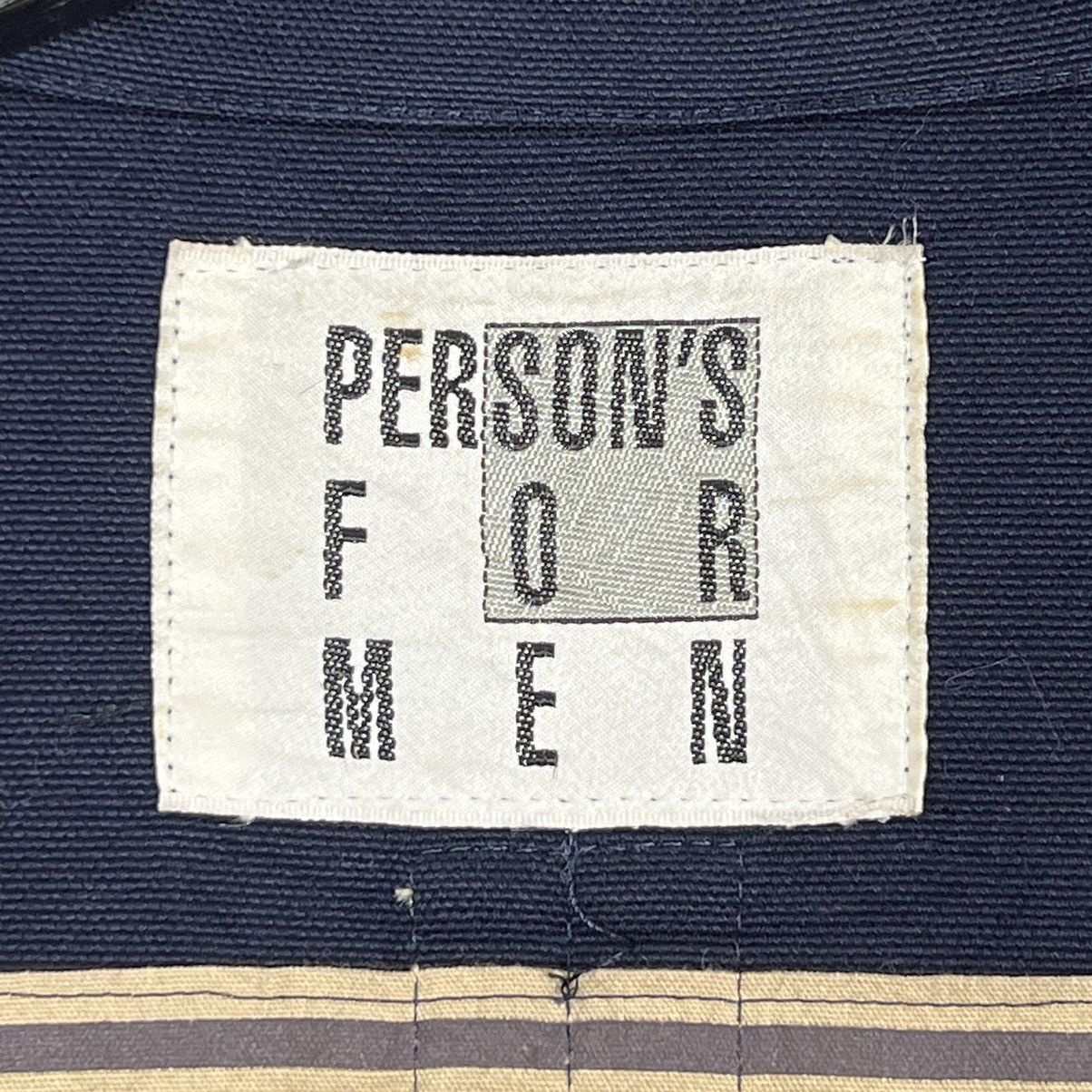 PERSON'S 90s Vintage Person’s For Men Navy Jacket Size US XL / EU 56 / 4 - 10 Thumbnail
