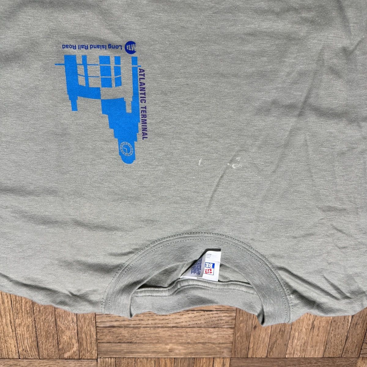 Hanes × Vintage Vintage MTA Atlantic Terminal tee Size US XL / EU 56 / 4 - 3 Thumbnail