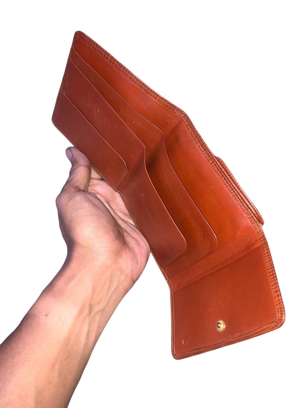 Louis Vuitton × Virgil Abloh LOUIS VUITTON Malletier Vintage Epi Leather Bifold Wallet Size ONE SIZE - 9 Thumbnail