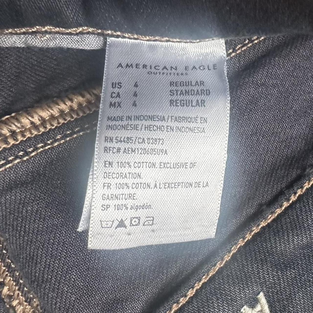 Other 1/1 reworked sashiko stitched flag baggy wide leg denim Size US 28 / EU 44 - 6 Thumbnail