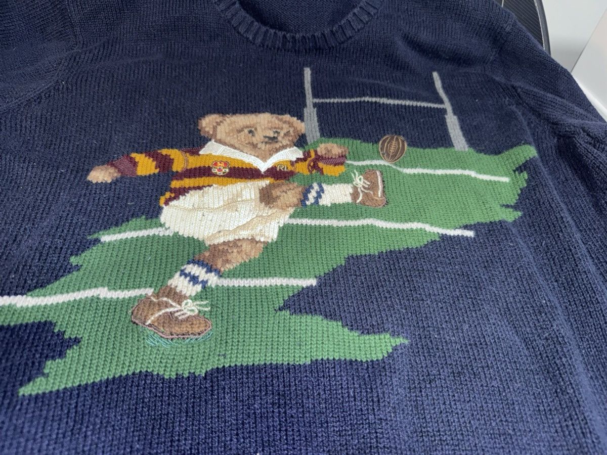 Polo Ralph Lauren Polo Ralph Lauren “Rugby Bear” Sweater Big & Tall 3XL Size US XXL / EU 58 / 5 - 1 Thumbnail