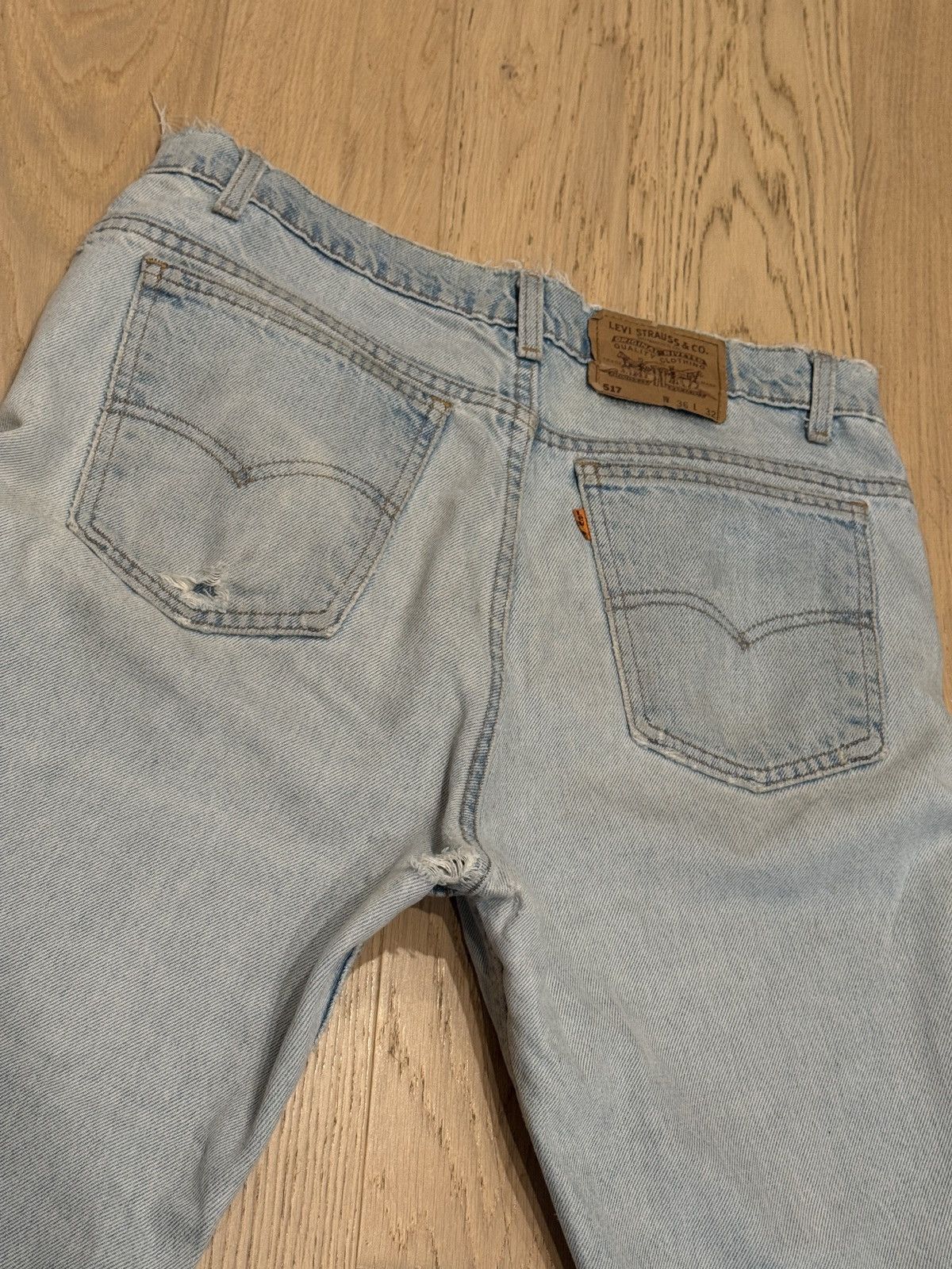 Levi's Vintage 1970/1980s Levi’s Orange Tab Bootcut Jeans Size US 32 / EU 48 - 8 Thumbnail