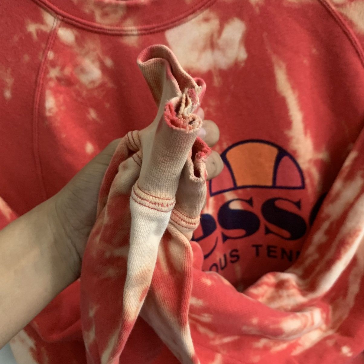 Ellesse × Vintage Vinatage Ellesse Sweatshirt Rare Tye dye Medium Size US M / EU 48-50 / 2 - 5 Thumbnail